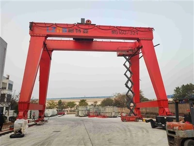 Macara de gantry cu grindă dublă de 50 de tone