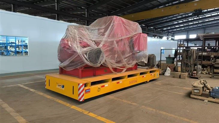 Trackless Electric Motorized Transfer Trolley